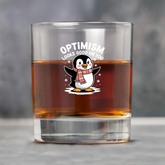 Optimism Looks Good On You Penguin Rock Glasses