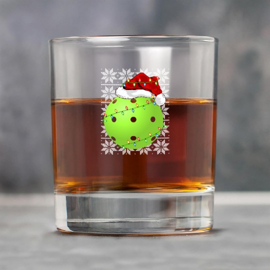 Pickleball Santa Rock Glasses