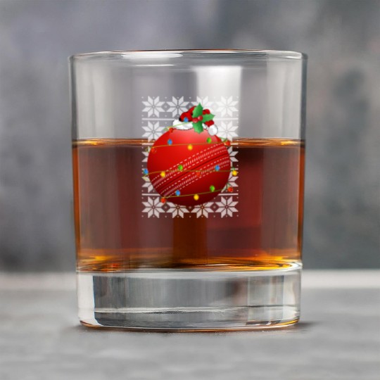 Cricket Ball Santa Rock Glasses