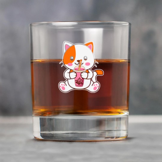 strawberry cat Rock Glasses