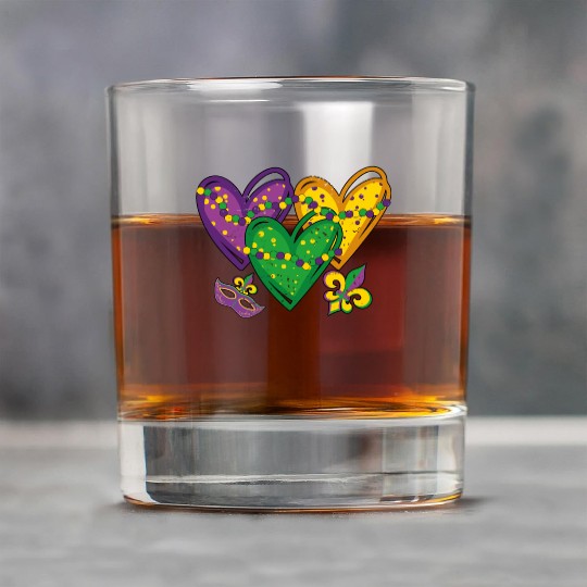 Heart Festival Parade Mardi Gras Rock Glasses