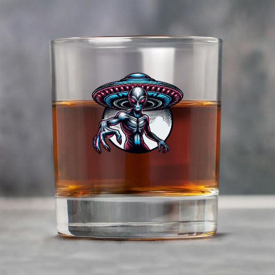 Grey Alien Rock Glasses