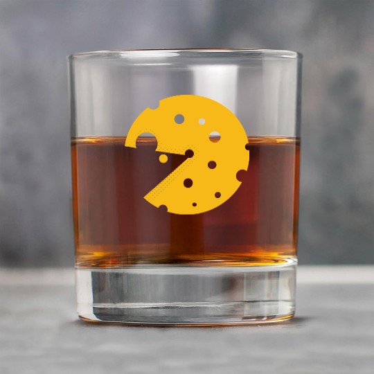 Cheese or a mouse in this fun optical illusion Rock Glasses