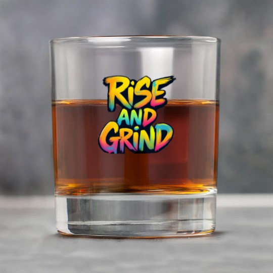 Rise And Grind Rock Glasses
