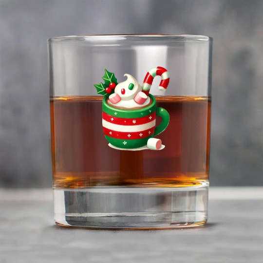 Cream Christmas, Christmas Retro Rock Glasses