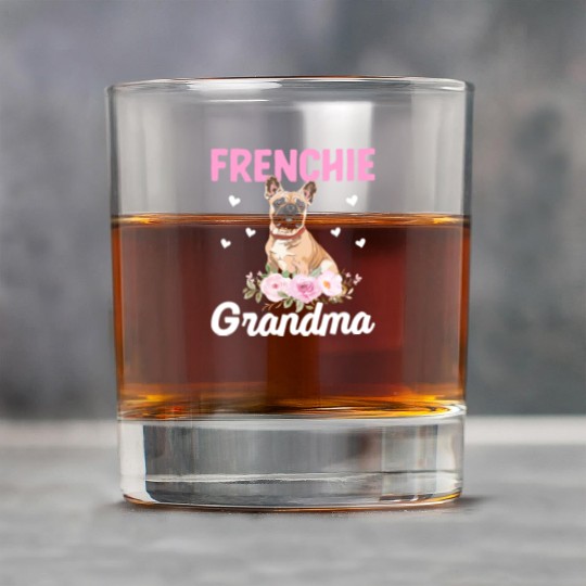 Bulldog Lover French Bulldogs Grandma Frenchie Gra Rock Glasses