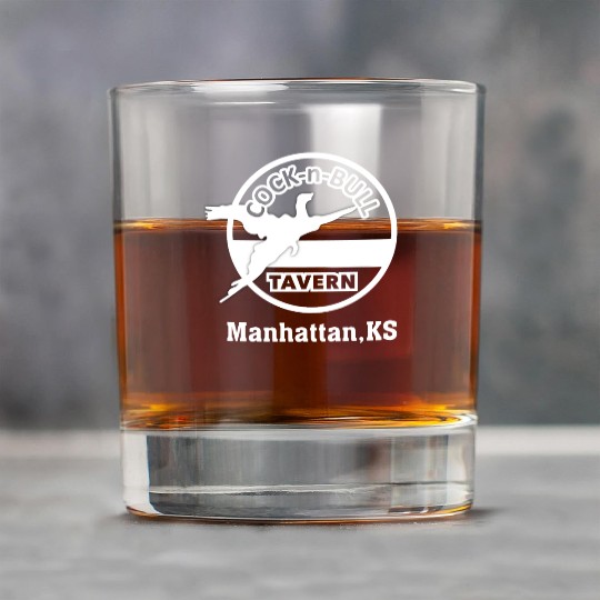 Cock N Bull Tavern Manhattan Rock Glasses