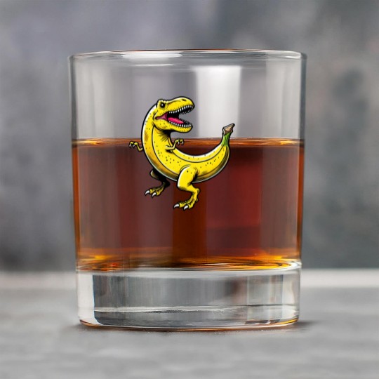 Bananasaurus REX – Funny T-Rex Banana Design Rock Glasses