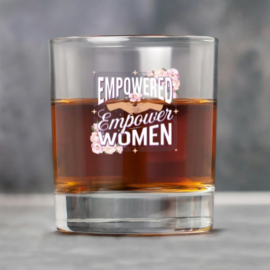 strength in sisterhood Rock Glasses