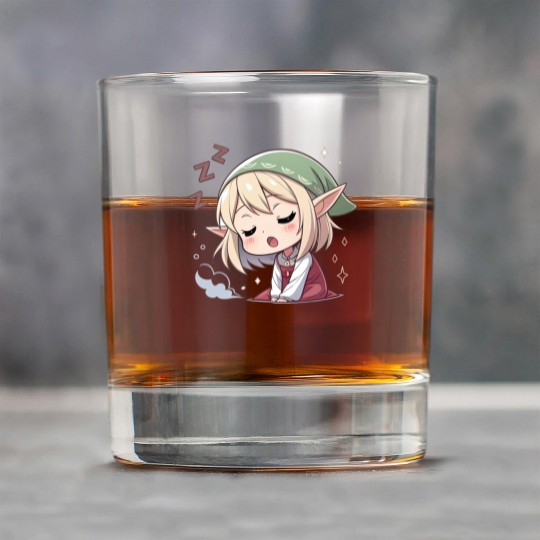 Sleepy Sprite: Cute Elf Napping So Lovingly Rock Glasses