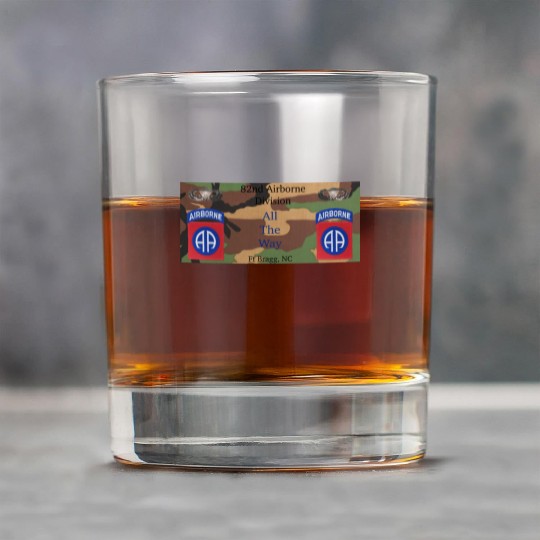 This 82nd Airborne All the Way gift for veterans Rock Glasses