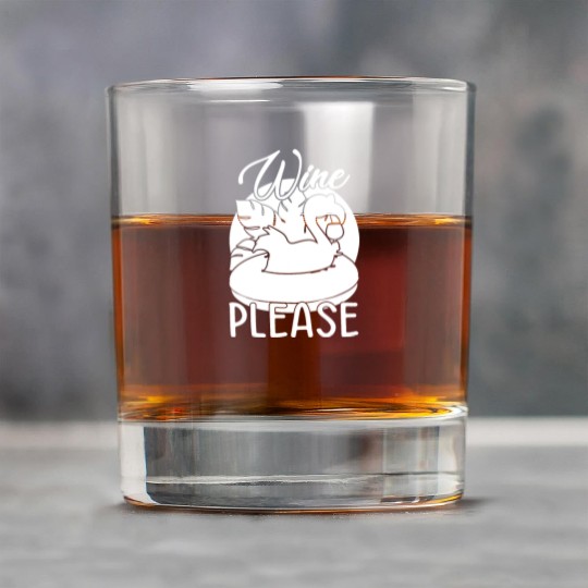 Party Flamingo Wine please Funny Flamingo Rock Glasses