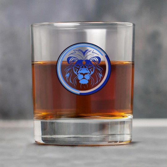 Inspirational Lion design Add your own text Rock Glasses