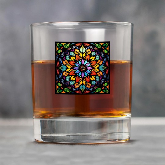 Stained glass window Rock Glasses