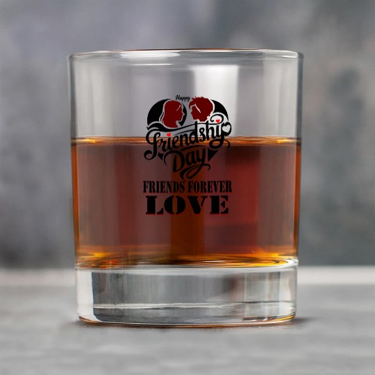 happy friendship day friends forever love Rock Glasses