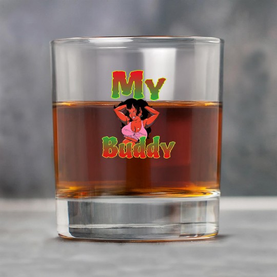 My Devil Buddy Illustration Rock Glasses