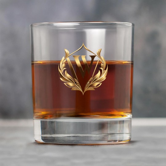 Logo On A White Background With Gold Elements Rock Glasses