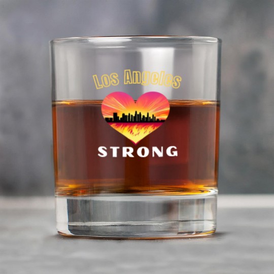 Los Angeles Strong Rock Glasses