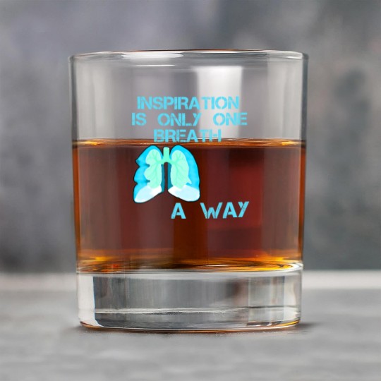 TAKE A GOOD BREATH, INSPIRATION 2025 Rock Glasses