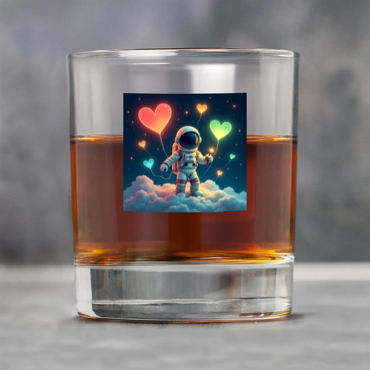 Astronauts are full of love Rock Glasses