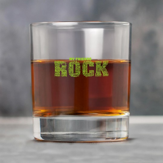 My Frineds fraternity Rock Glasses