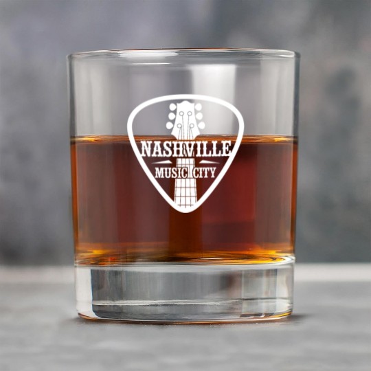 Nashville Music City Guitar Pick Rock Glasses