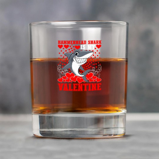 Funny Hammerhead Shark Is My Valentine Shark Rock Glasses