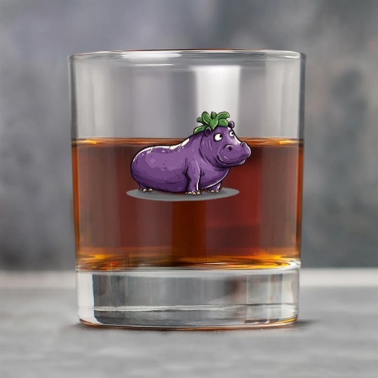 Hip Eggplant Rock Glasses