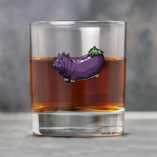 Hip Eggplant Rock Glasses