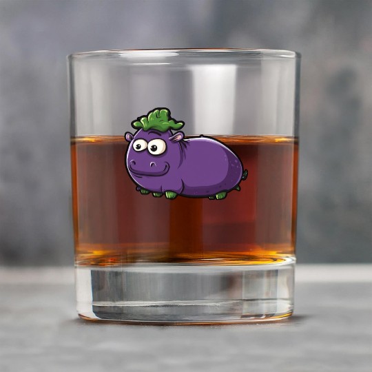 Hip Eggplant Rock Glasses