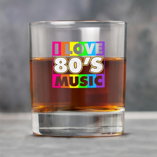 Retro 80s Style design – Perfect for Nostalgia Fa Rock Glasses