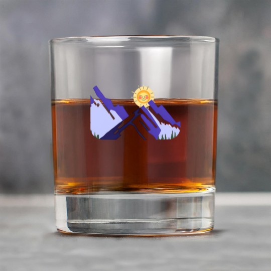 Sun & Mountains Rock Glasses