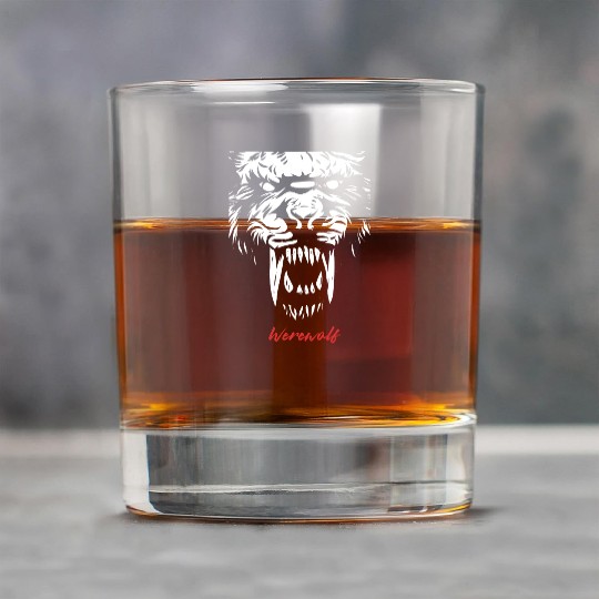 Fierce Werewolf Roar Rock Glasses