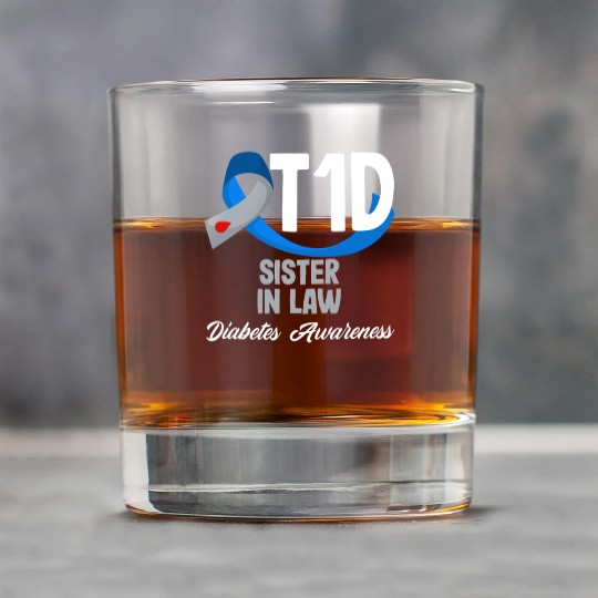 T1D Sister In Law Diabetes Type 1 Awareness Rock Glasses