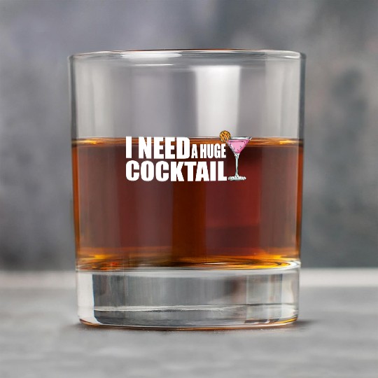 drinking, funny, huge, cocktail, adult, humor, Rock Glasses