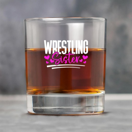 Wrestling Sister Rock Glasses