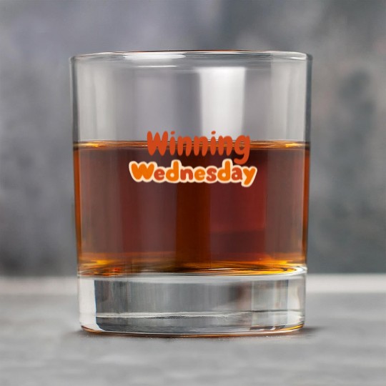 Winning Wednesday Mood Rock Glasses