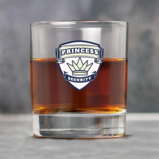 princess security birthday Rock Glasses