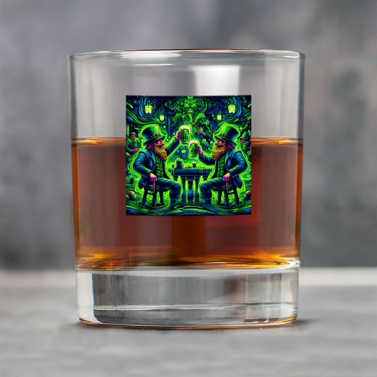 St. Patrick's Day Cheers Rock Glasses