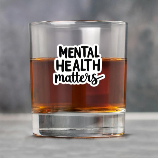 Mental Health Matters Rock Glasses