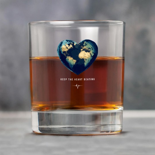 Keep the Heart Beating Earth Earth Day Environment Rock Glasses