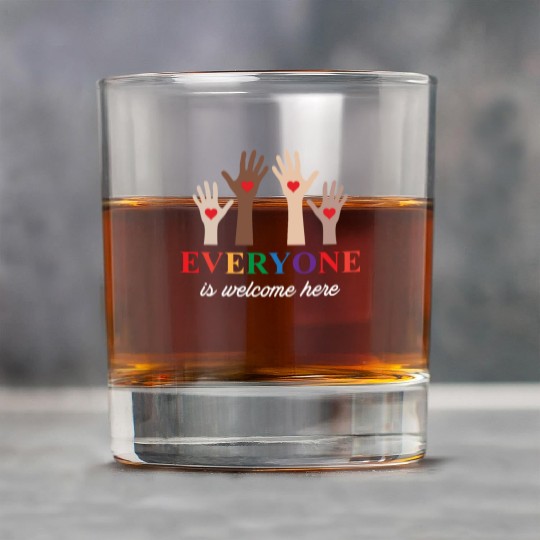 Everyone Is Welcome Here Idaho Teacher Rock Glasses