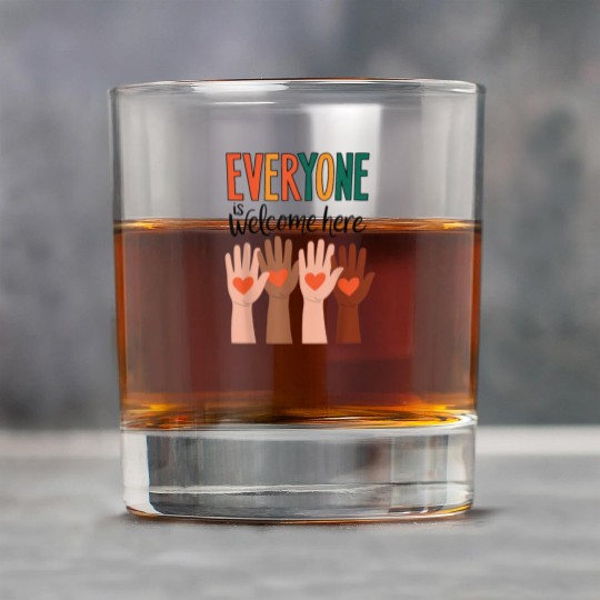 Everyone Is Welcome Here Idaho Teacher Rock Glasses