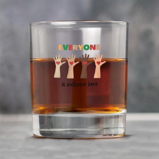 Everyone Is Welcome Here Idaho Teacher Rock Glasses