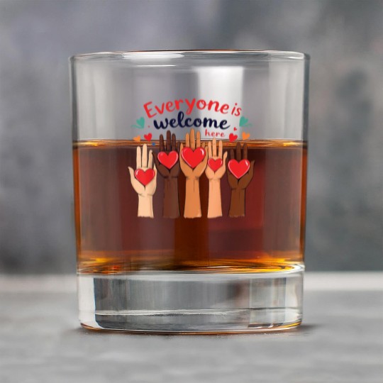 Everyone Is Welcome Here Idaho Teacher Rock Glasses