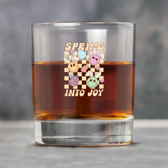Spring Into Joy Cute Easter Design for Kids Rock Glasses