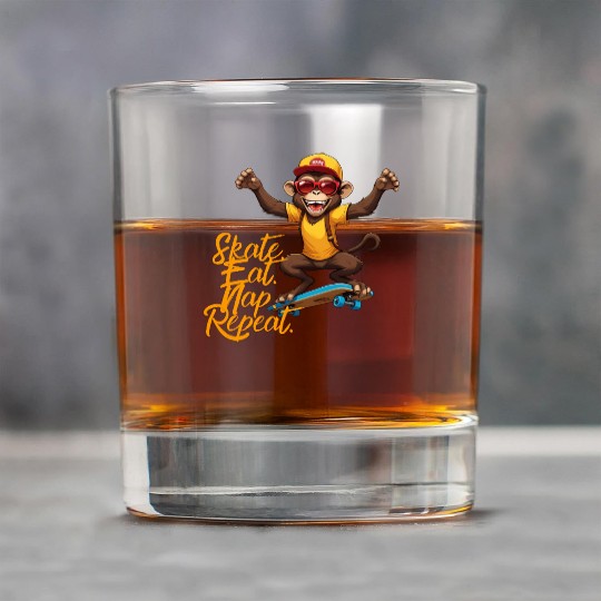 Skater Monkey Rock Glasses