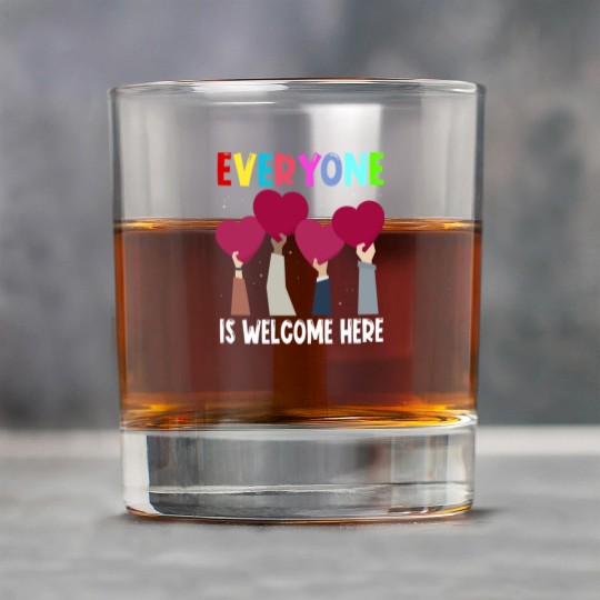 Everyone Is Welcome Here Idaho Teacher Rock Glasses