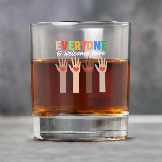 Everyone Is Welcome Here Idaho Teacher Rock Glasses