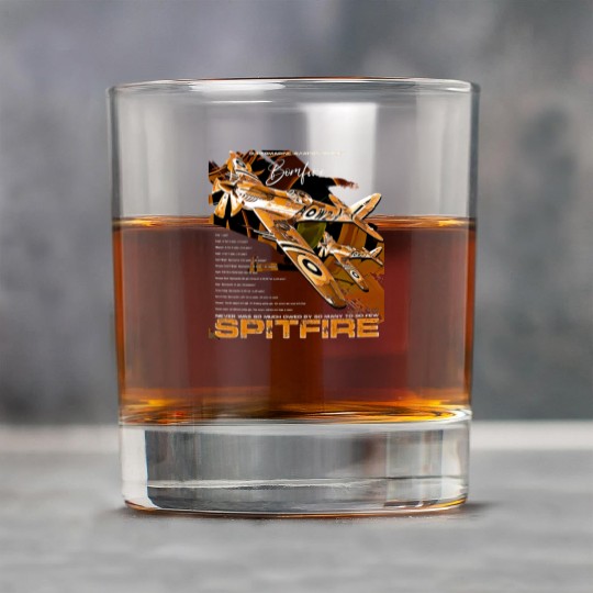 Spitfire Legend: WWII Icon in Flight Rock Glasses